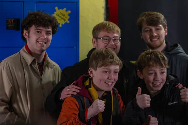 The Lathums meet young fans at Chance To See Wigan launch event