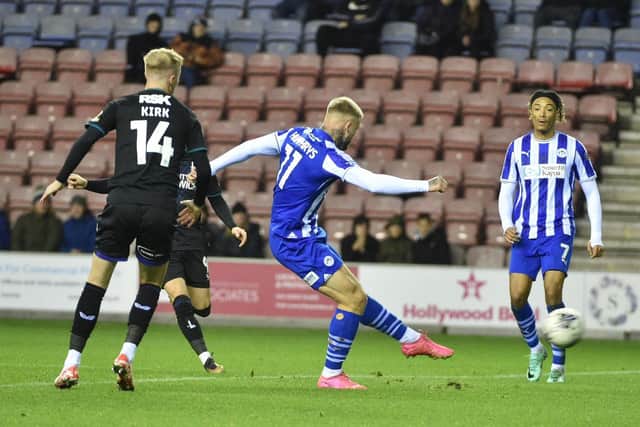 Stephen Humphrys scored after coming off the bench but it wasn't enough to rescue a point for Latics