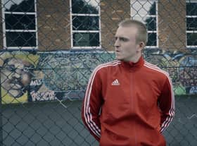 Still from the film Nobody Loves You and You Don’t Deserve to Exist, based in Greater Manchester.