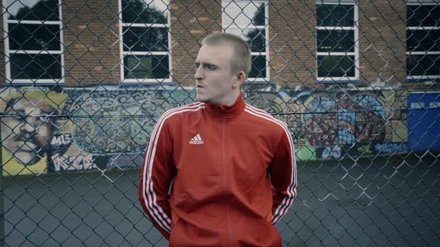 Still from the film Nobody Loves You and You Don’t Deserve to Exist, based in Greater Manchester.