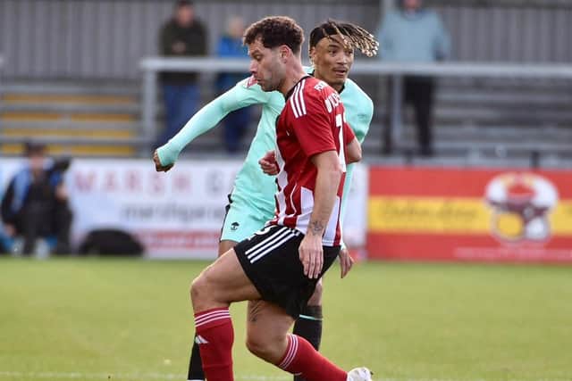 Sean Clare in action at Exeter before pulling up lame