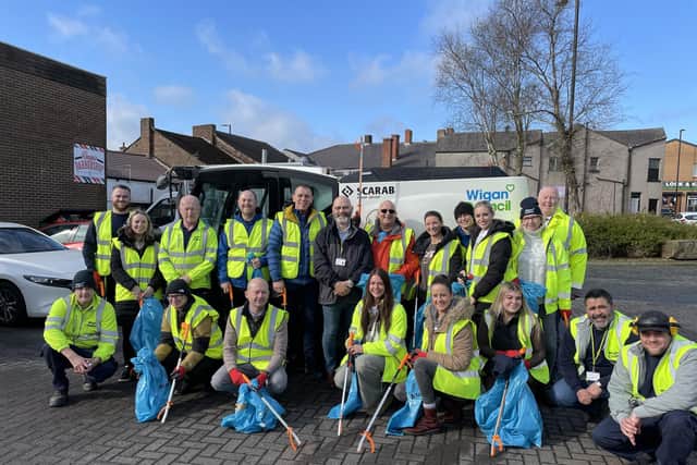 Residents are being encouraged to take part in the Great British Spring Clean