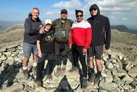 Day two on Scafell Pike in England