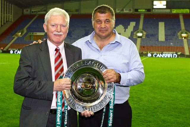 Wigan claimed their second League Leaders' Shield under Lenagan in 2012, with a third also coming in 2020.