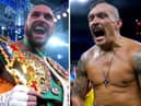 Tyson Fury (left) and Oleksandr Usyk are set for a mega-money heavyweight unification showdown