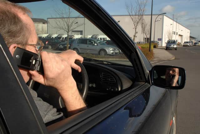More drivers have been caught using their mobile phones at the wheel