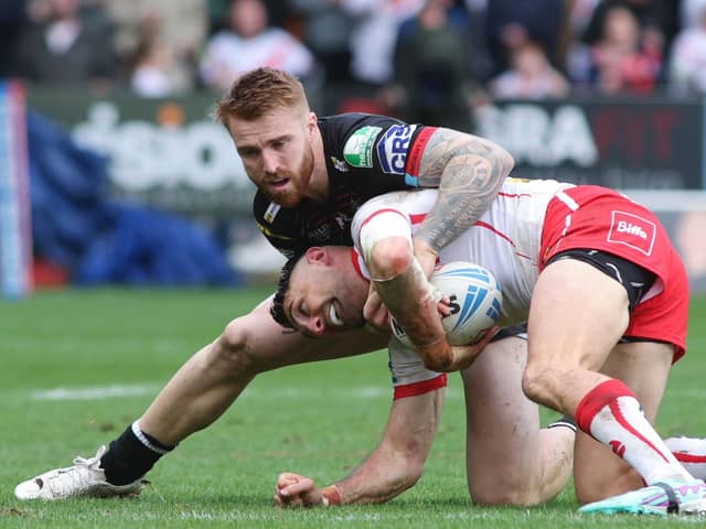 Adam Keighran featured in his first Good Friday derby