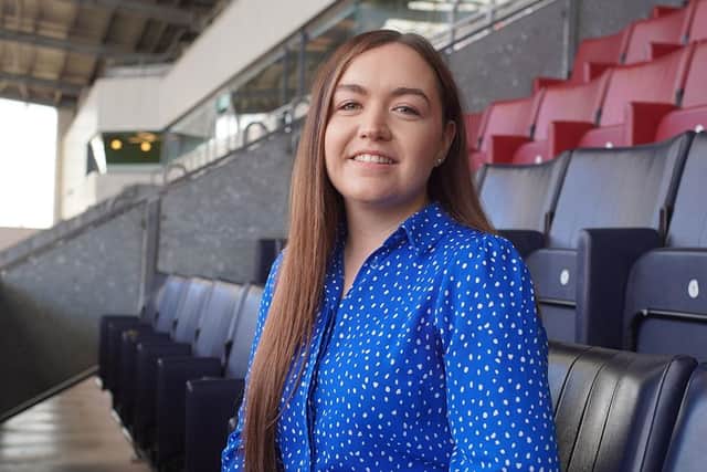 Sarah Guilfoyle says all the money received for Sam Tickle will go back into Gary Caldwell's budget