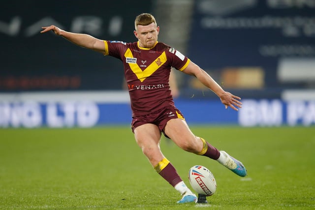 Huddersfield stand-off Oliver Russell spent time in Wigan’s academy before eventually joining Huddersfield, who he made his senior debut for back in 2018.
