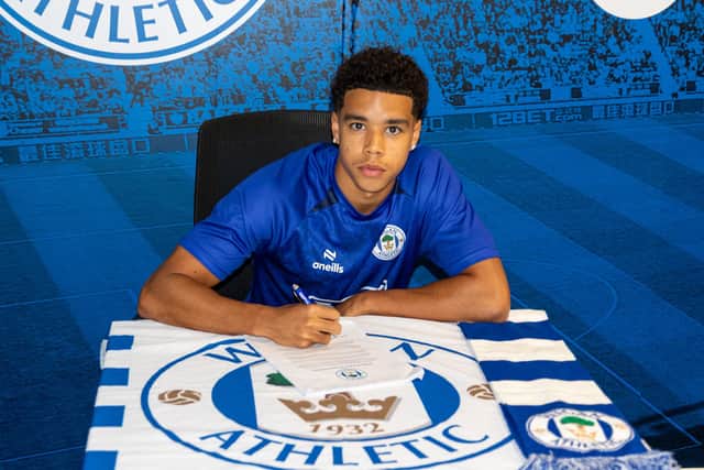 Brad Burrowes puts pen to paper on a season-long loan with Latics