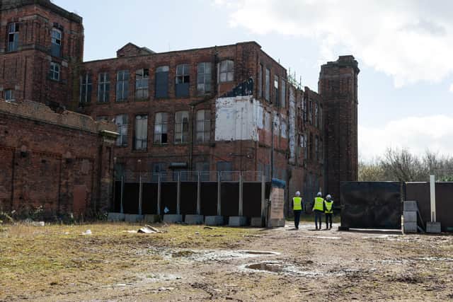 A masterplan application will eventually be submitted for the remainder of the Eckersley Mills buildings. That would have up to 10 phases