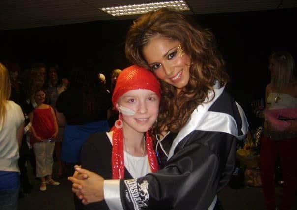 Lilli Broadbent met singer Cheryl Cole during her cancer treatment in 2008