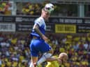 Jason Kerr in action against Norwich