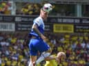 Jason Kerr in action against Norwich