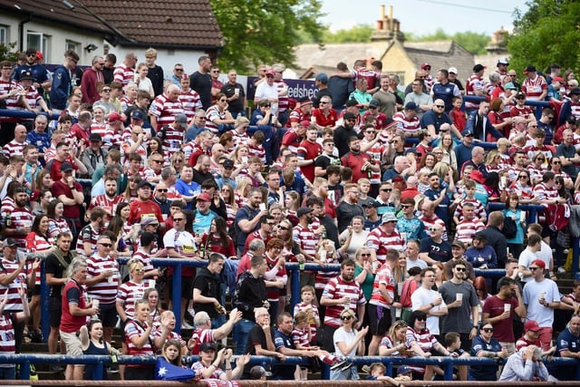 Wigan Warriors fans travelled to Headingley to support Matty Peet's side in their Challenge Cup tie against Leeds Rhinos.