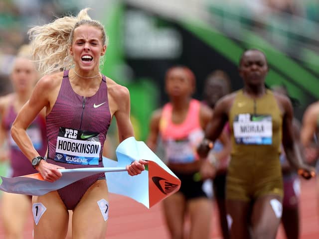 Keely Hodgkinson was far too good for a world-class field in Eugene, Oregon at the weekend
