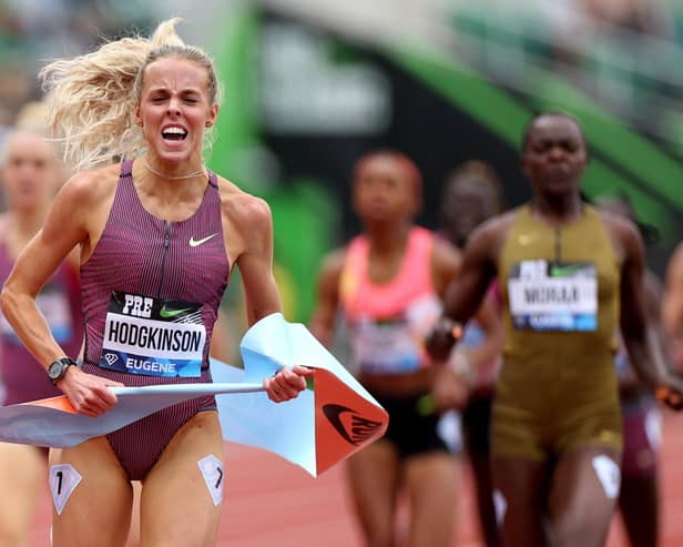 Keely Hodgkinson was far too good for a world-class field in Eugene, Oregon at the weekend