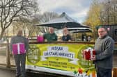 Staff from Pennington Flash, The Hide Coffee House and SPG Events North West at Pennington Flash