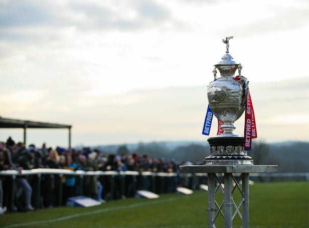 The Challenge Cup trophy