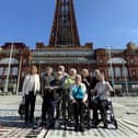 Pictured: Belong Wigan residents and tenants enjoy Blackpool Tower