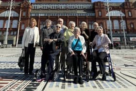 Pictured: Belong Wigan residents and tenants enjoy Blackpool Tower