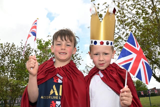 Royal celebration at Abram St John's CE Primary School