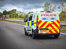 The man was driving a Kia Stinger on the A59 towards Salmesbury when he left the carriageway and collided with a tree on Sunday morning (November 6)
