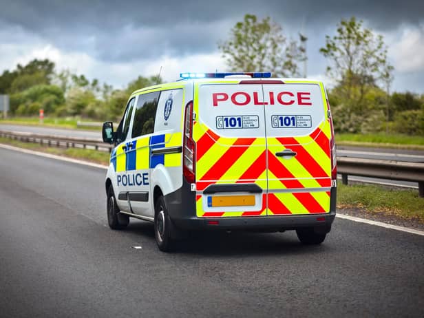 The man was driving a Kia Stinger on the A59 towards Salmesbury when he left the carriageway and collided with a tree on Sunday morning (November 6)
