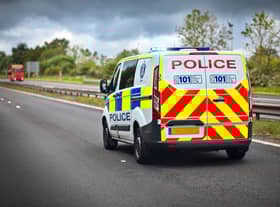 The man was driving a Kia Stinger on the A59 towards Salmesbury when he left the carriageway and collided with a tree on Sunday morning (November 6)