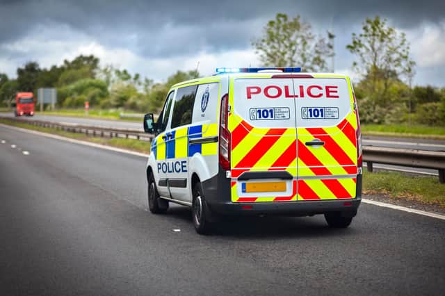 The man was driving a Kia Stinger on the A59 towards Salmesbury when he left the carriageway and collided with a tree on Sunday morning (November 6)