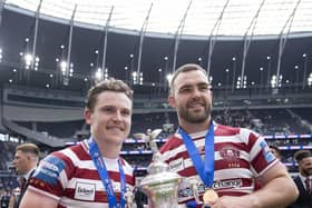 Kaide Ellis says he's enjoying his first year with Wigan