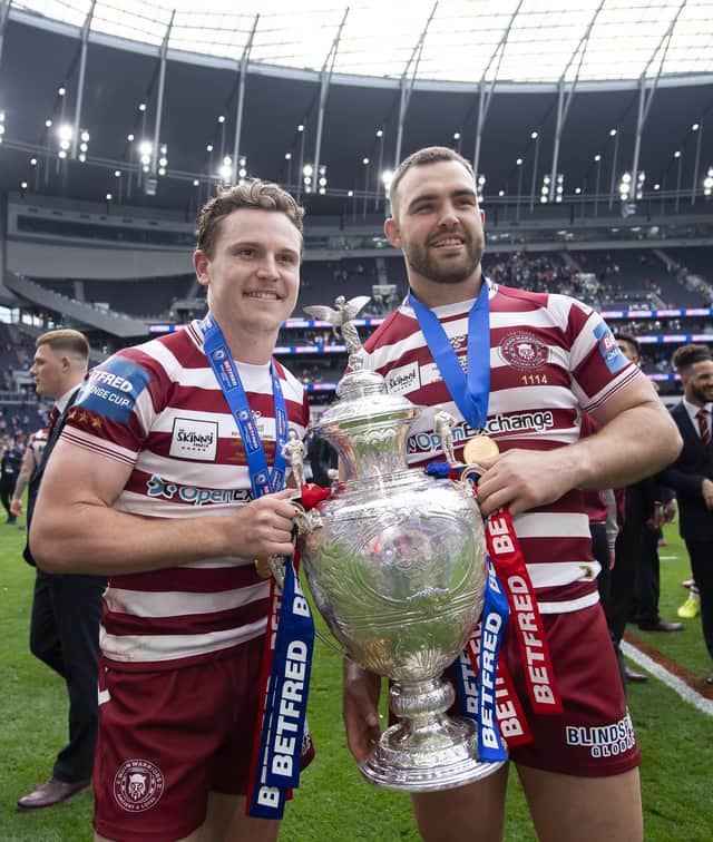 Kaide Ellis says he's enjoying his first year with Wigan