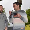 Mal Brannigan (left) with Colin Murray