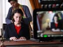 Olivia Williams as the US President