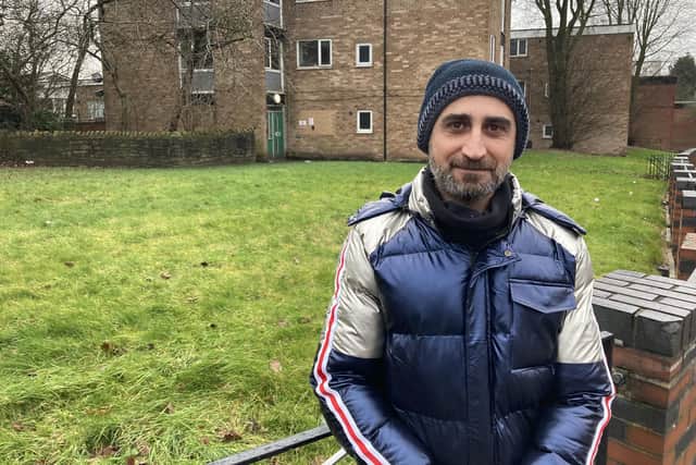 Mohammed Ahmed, 38, formerly homeless now living in Atherton
