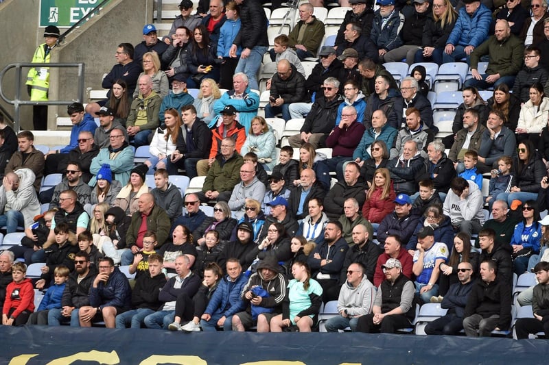 GALLERY 19 of the best fans pics from Wigan Athletic's home victory