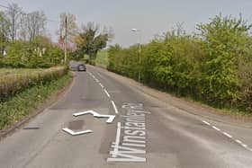 Winstanley Road, Billinge, has been cordoned off by police near its junction with Leyland Green Road