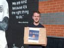 Jordan Gaskell has plenty experience when it comes to raising money for a good cause.