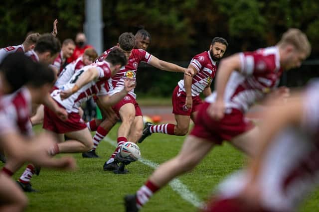 Wigan Warriors men's academy team won both of their games during May (Credit: Bryan Fowler)