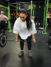 Madison Robinson completed 24 workouts in 24 hours for Wigan and Leigh Hospice