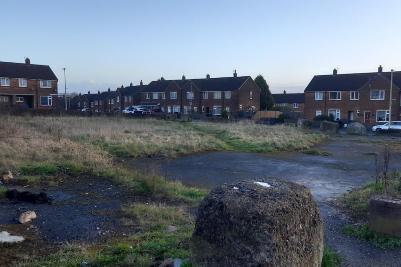 Something like two decades have elapsed since the Stork Hotel on Kitt Green Road, Marsh Green, was knocked down, and all that has remained ever since has been this ugly piece of scrubland which isn't even any use for a kick-about. But plans have now been submitted for homes to be built on it