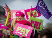 Schools in Scotland are set to close in January as teachers prepare to walk out again in pay dispute.  Picture: Lisa Ferguson.