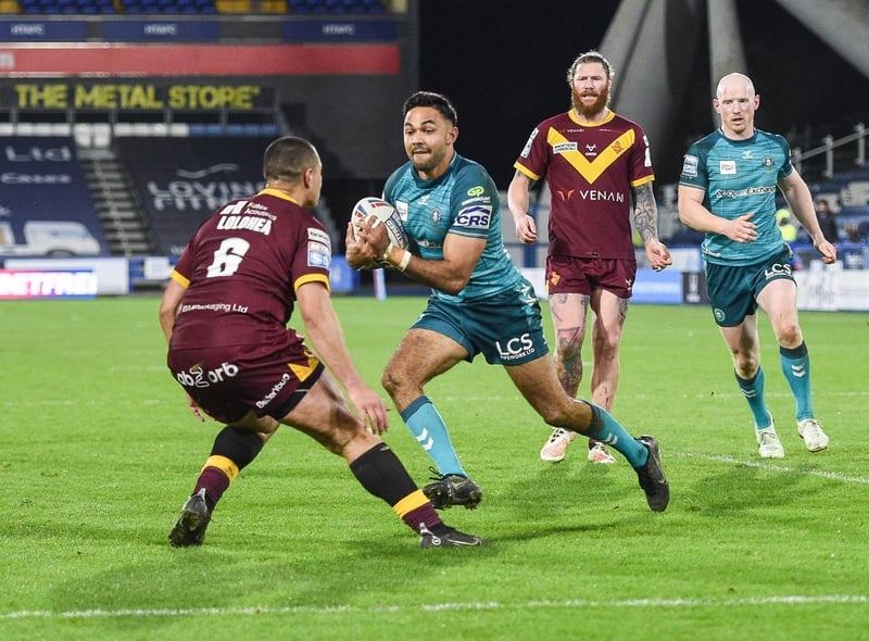 Bevan French shrugged off a number of tackles for his second of the night.