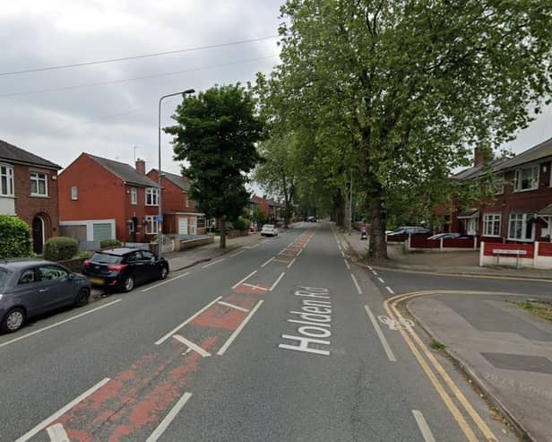 Two of the offences took place on Holden Road, Leigh