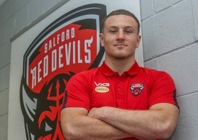 Wigan Warriors academy product Harvey Wilson has joined Salford Red Devils until the end of 2025