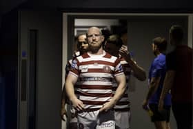 Wigan Warriors take on Hull KR at the DW Stadium