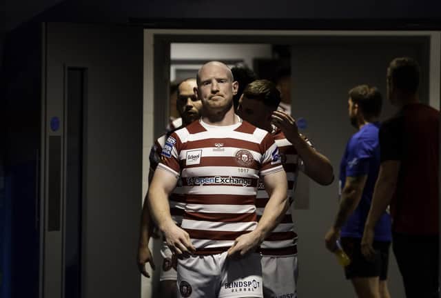 Wigan Warriors take on Hull KR at the DW Stadium