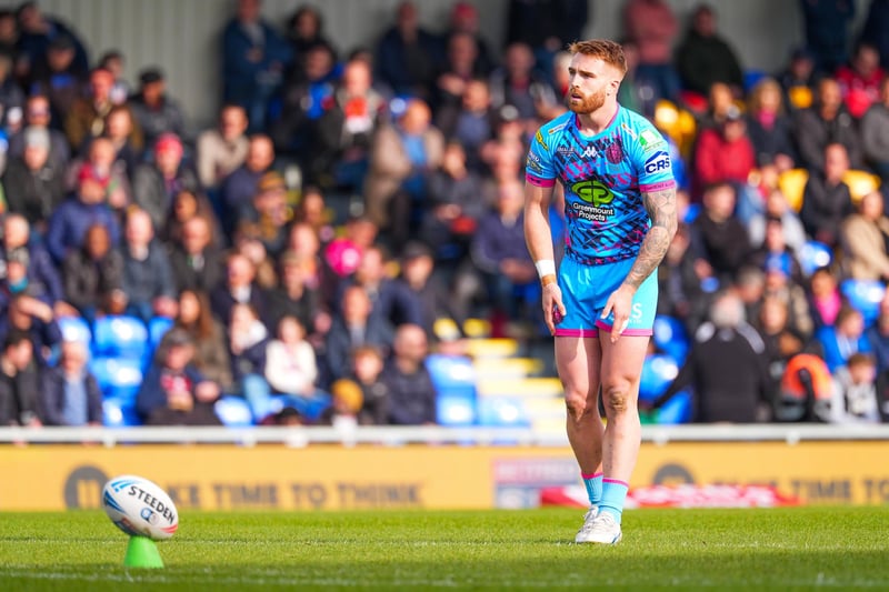 Kicked 10 goals in the victory and scored his first try for the club in the closing stages