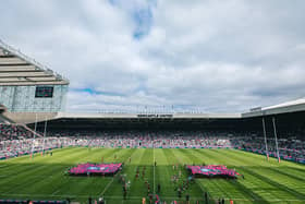 A general view of St James' Park during the 2023 Super League Magic Weekend