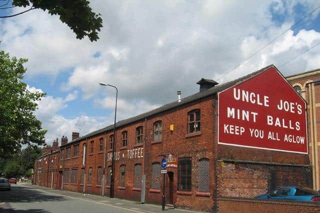 The famous Wm Santus factory on Dorning Street